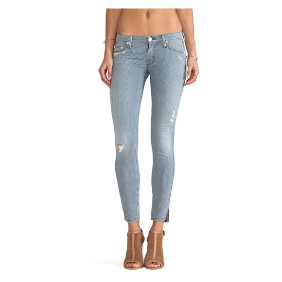Mother The Vamp On The Road Destroy Wash Ankle Jeans Sz.27 - Picture 2 of 15